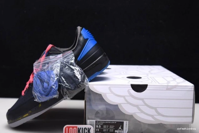 DJ4375-004 Black 2 Retro Jordan Blue SP Off-White Low 1113